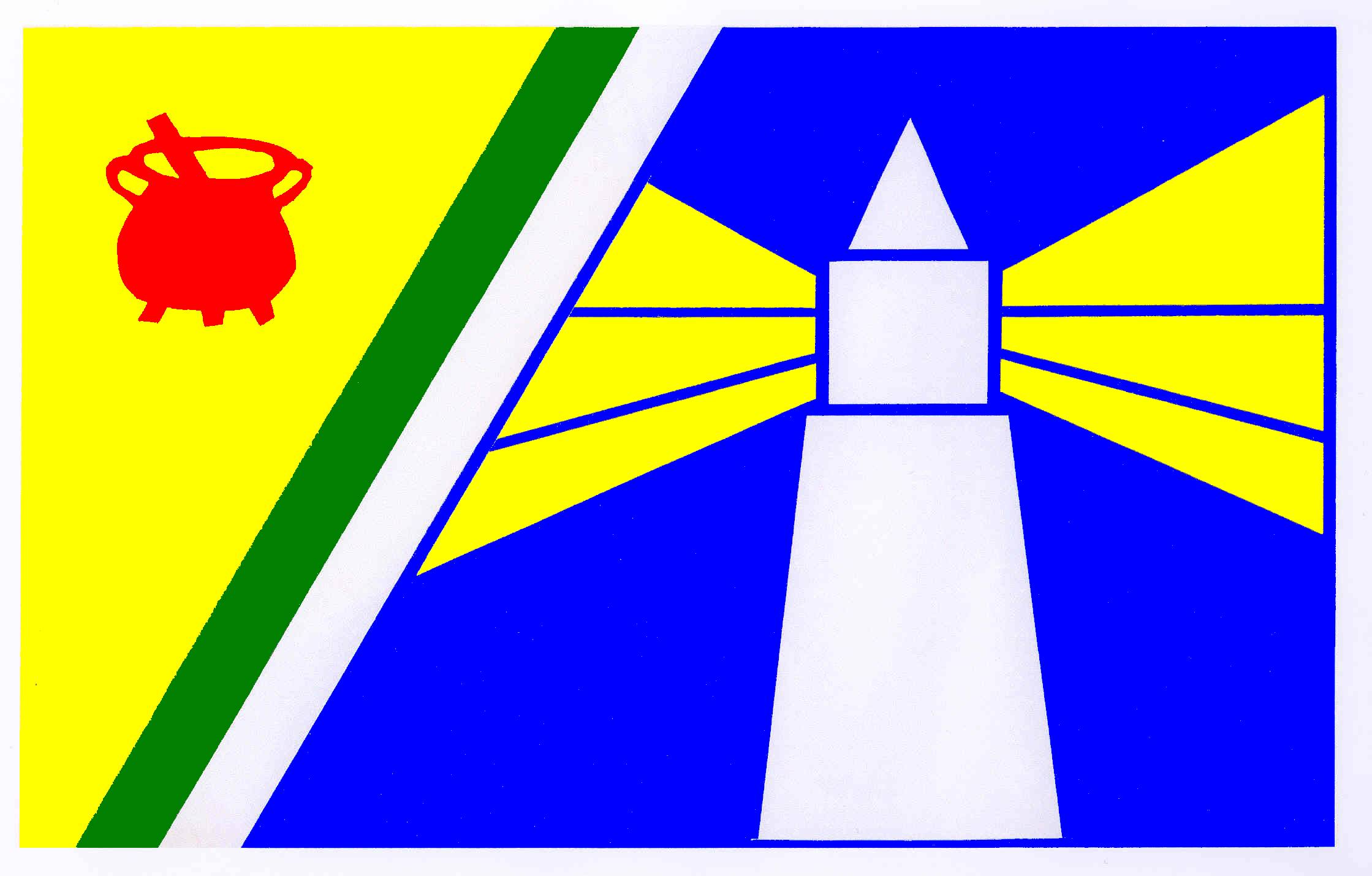 Flagge Amt Südtondern, Kreis Nordfriesland